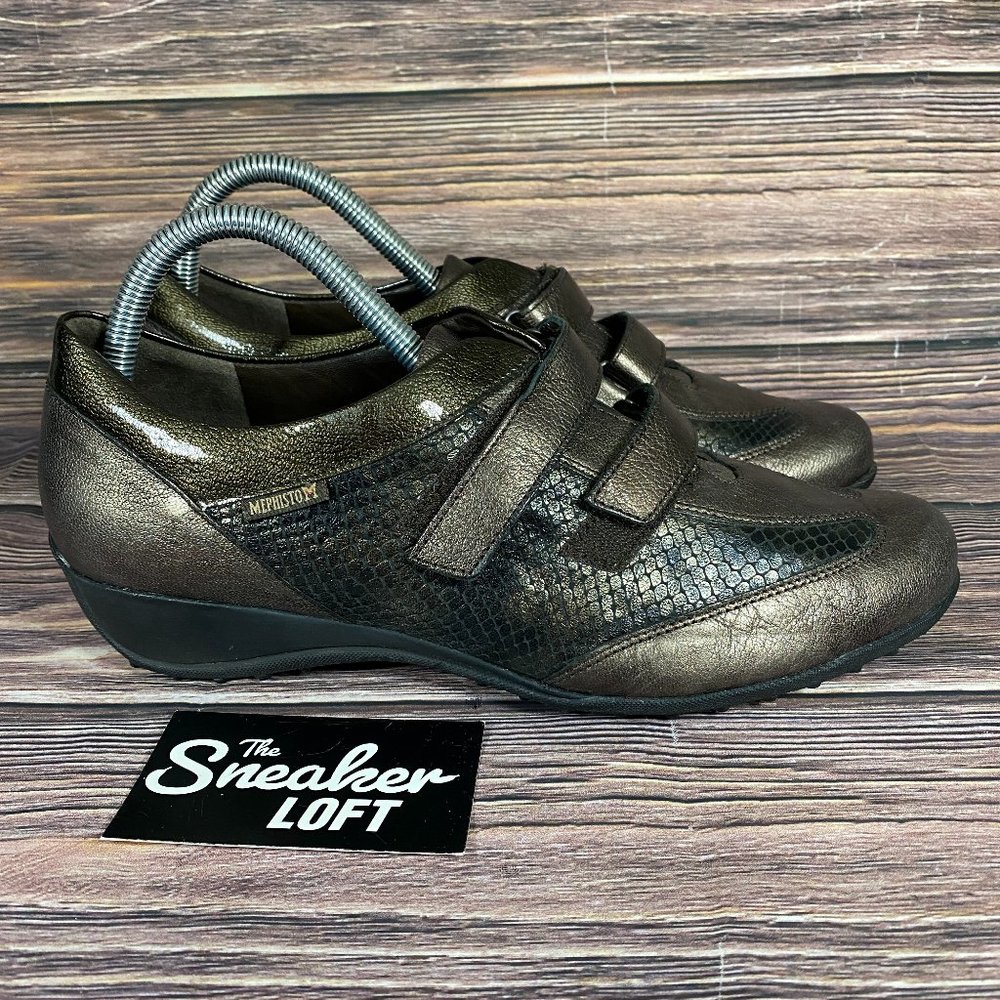 Mephisto Air Relax Women's Bronze Metallic Shoes